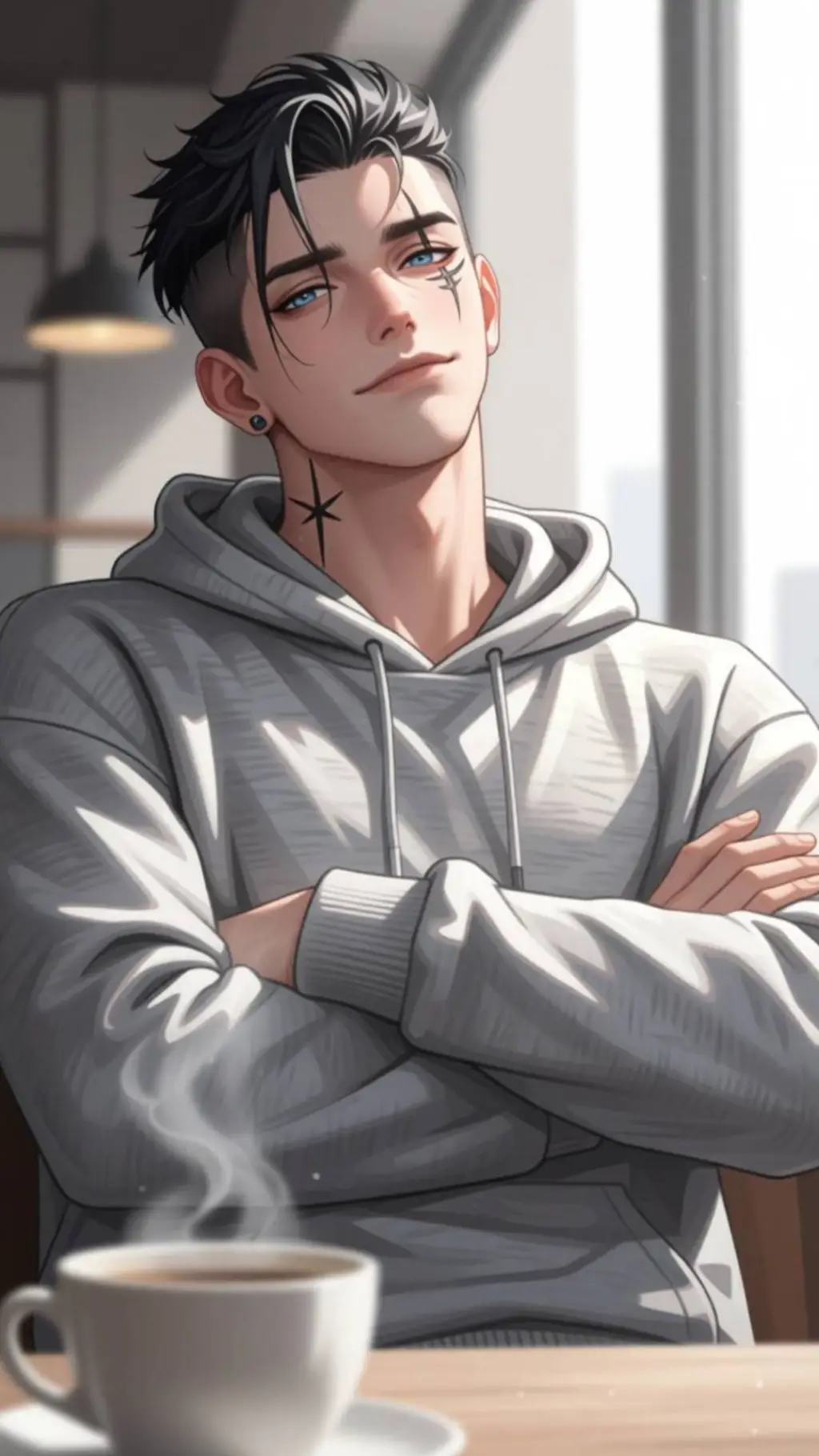 Talkie AI - Chat with Asher Grey Hawk