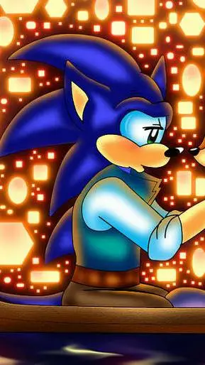 ai character: Sonic  background