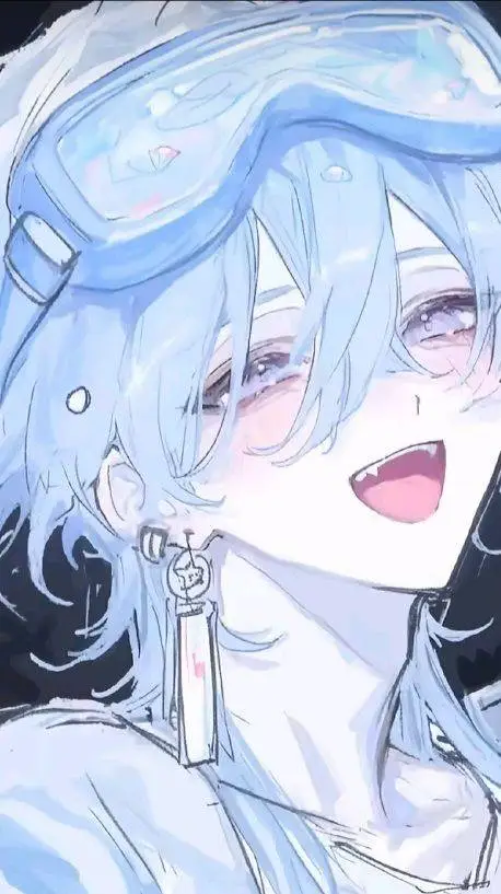 ai character: Kaito 💙🩵 background