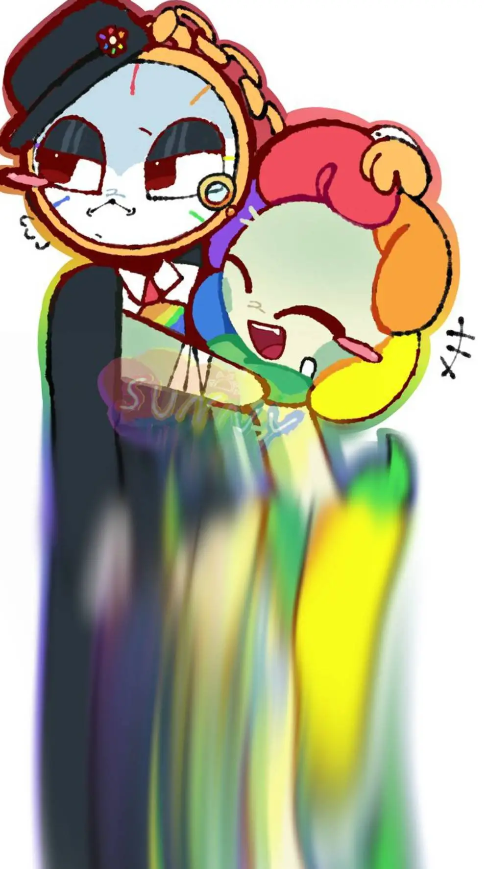 ai character: Dandy×Dyle. background