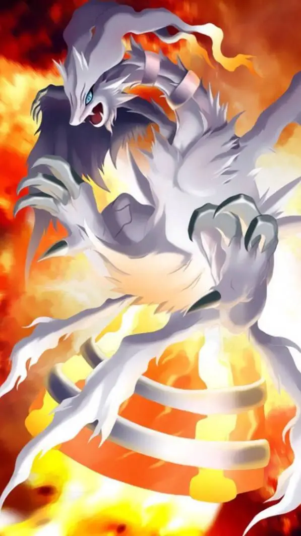 ai character: Reshiram background