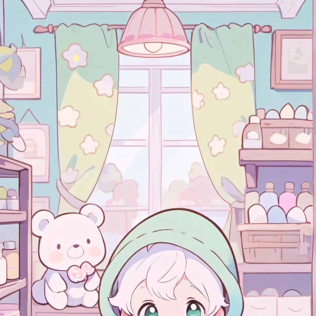 chat with ai character: newborns shop!!