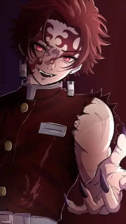 ai character: Demon King Tanjiro background