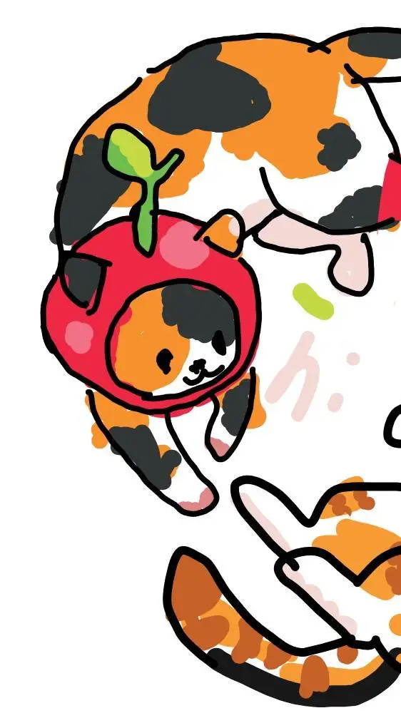 ai character: kitty background