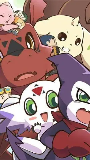 ai character: Digimon Tamers background
