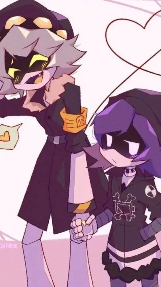 ai character: N X uzi background
