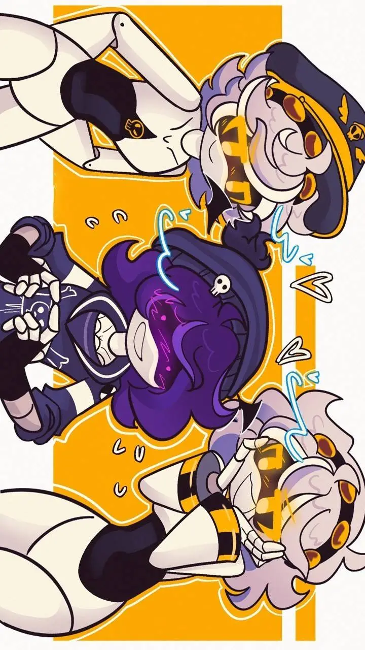 ai character: N x Uzi x V  background