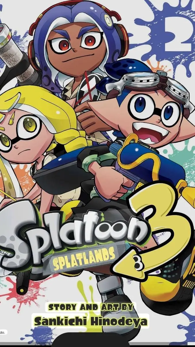 ai character: Splatoon background