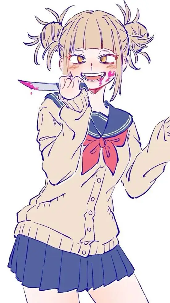 ai character: himiko 🩷 background