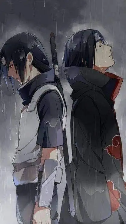 ai character: itachi uchiha background