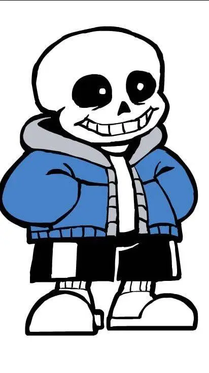 ai character: sans  background