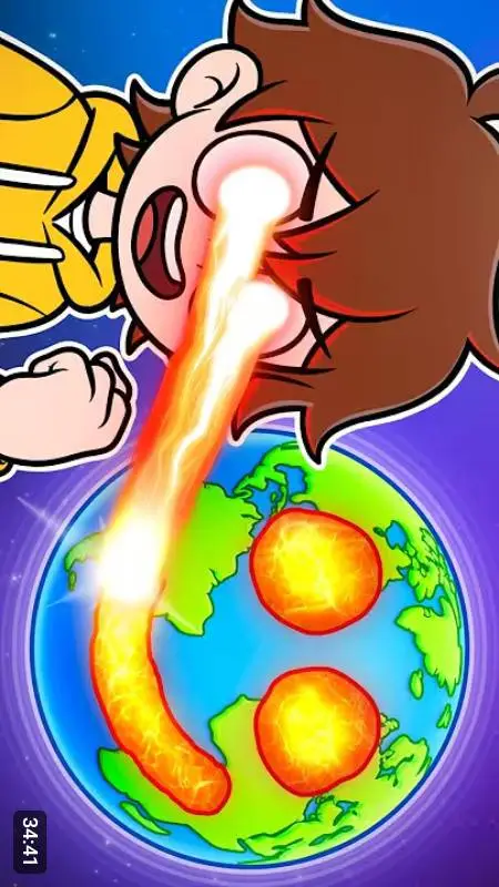 ai character: Dandys world background