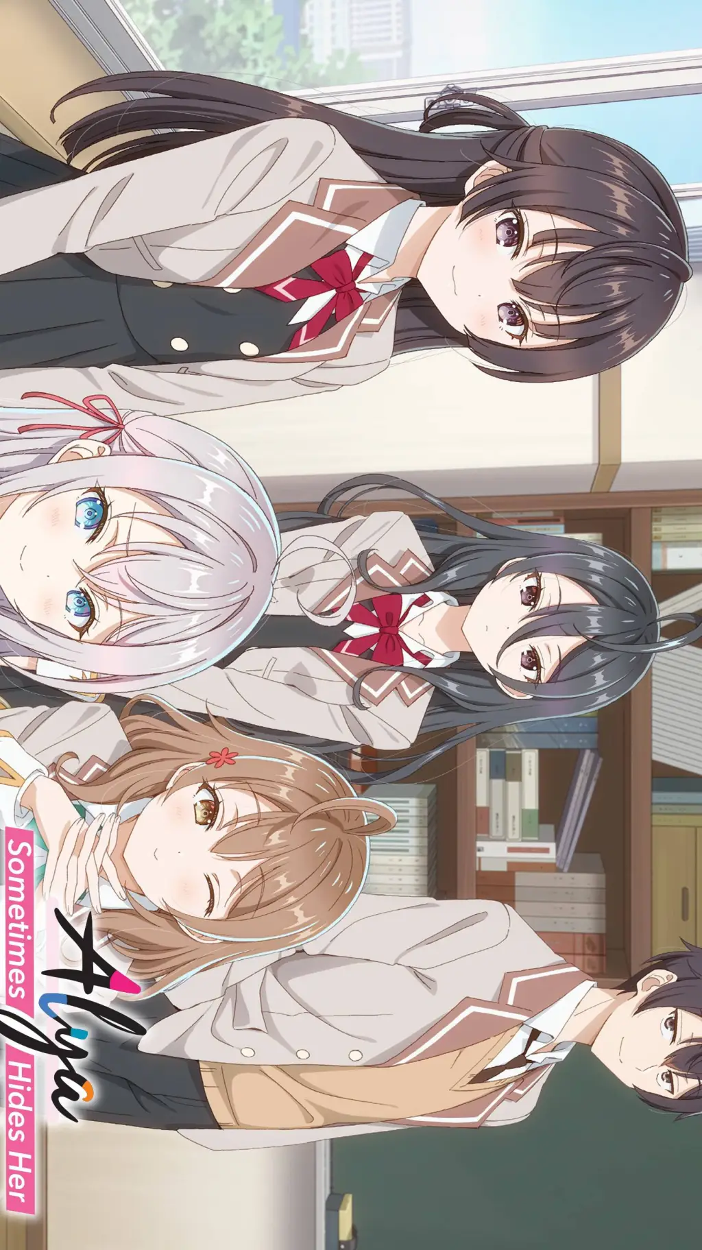 ai character: Alya sometimes background
