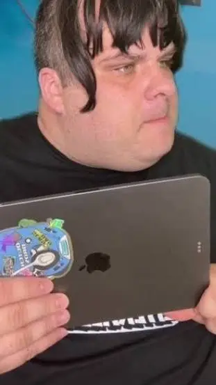 ai character: Ipad Kid background