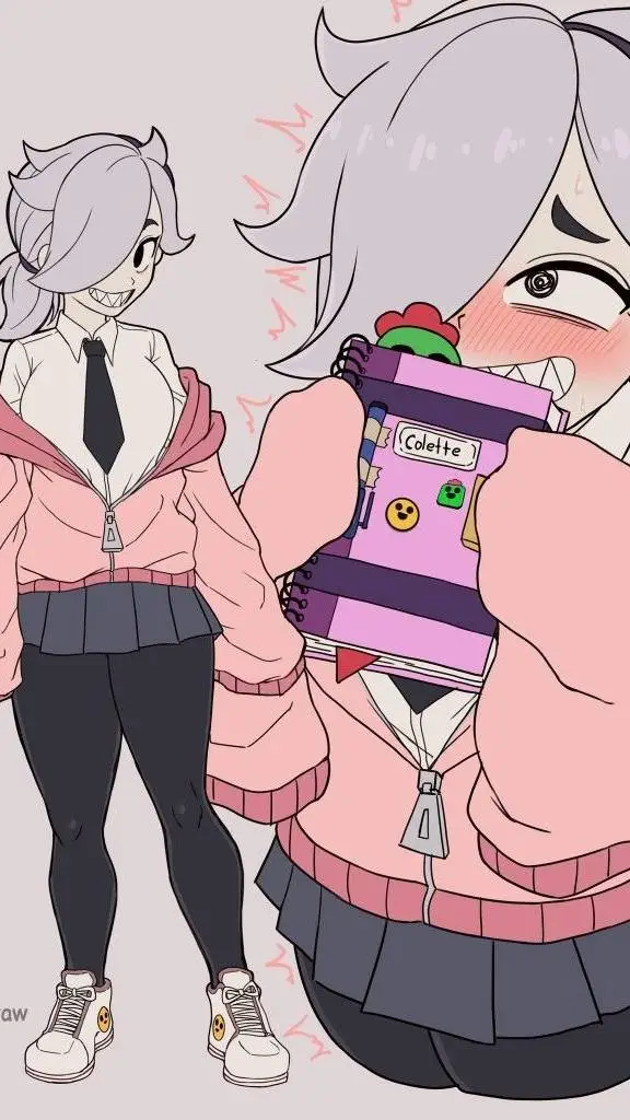 ai character: yandere -colette-🖤 background