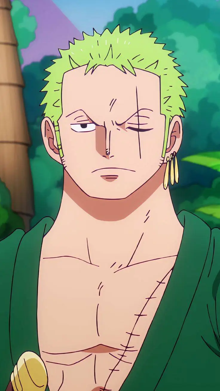 ai character: roronoa zoro background