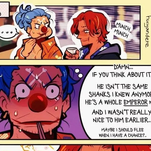 chat with ai character: Shanks x Baggy
