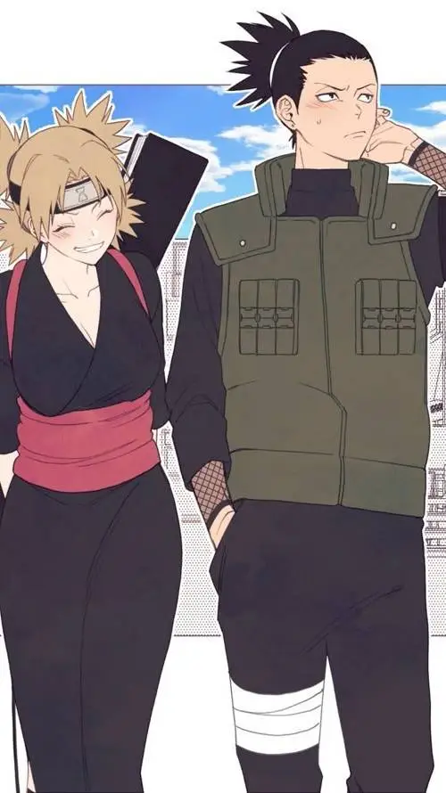 ai character: Shikamaru x Temari background