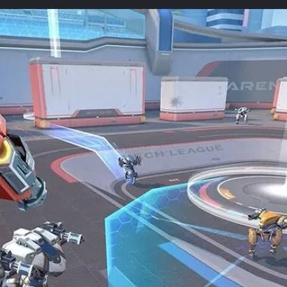 chat with ai character: Mech Arena!