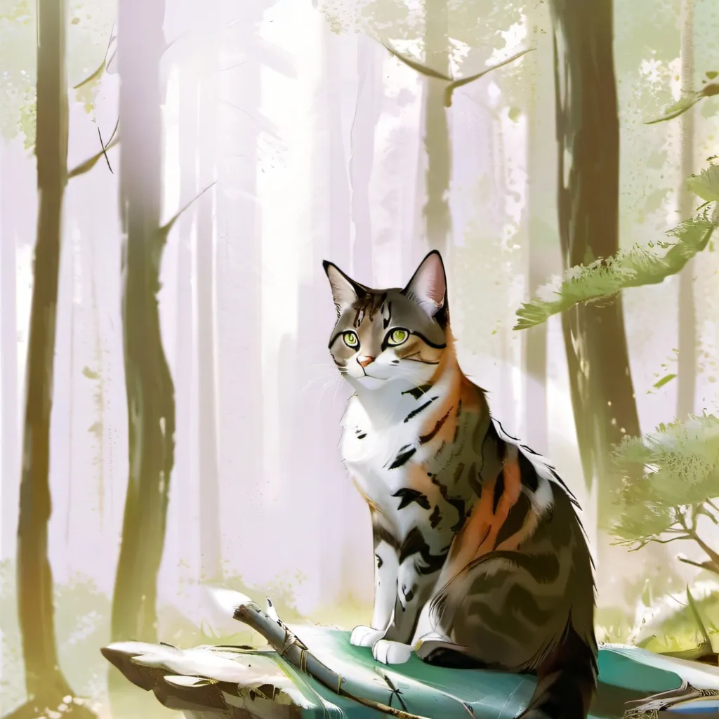 chat with ai character: Nakrapiany liści 