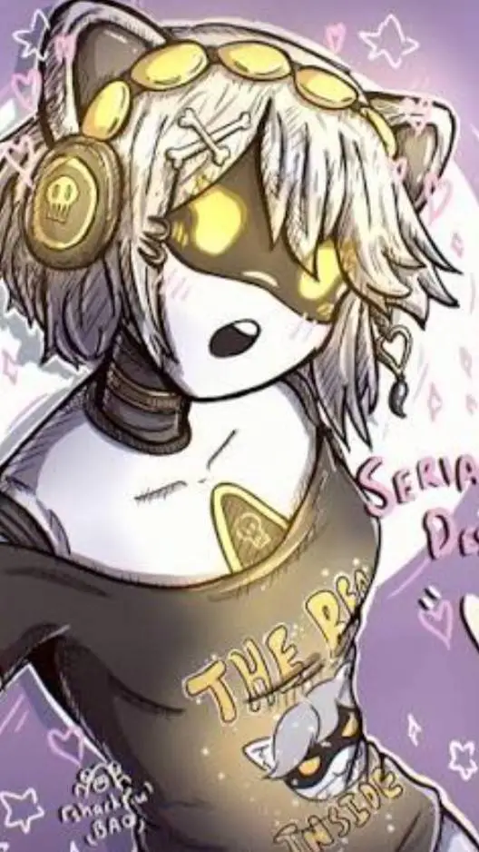 ai character: *°•V•°* background