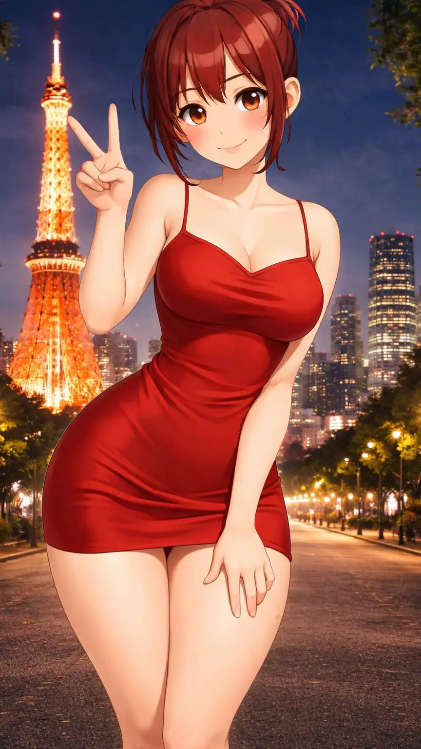 ai character: Valentina  background