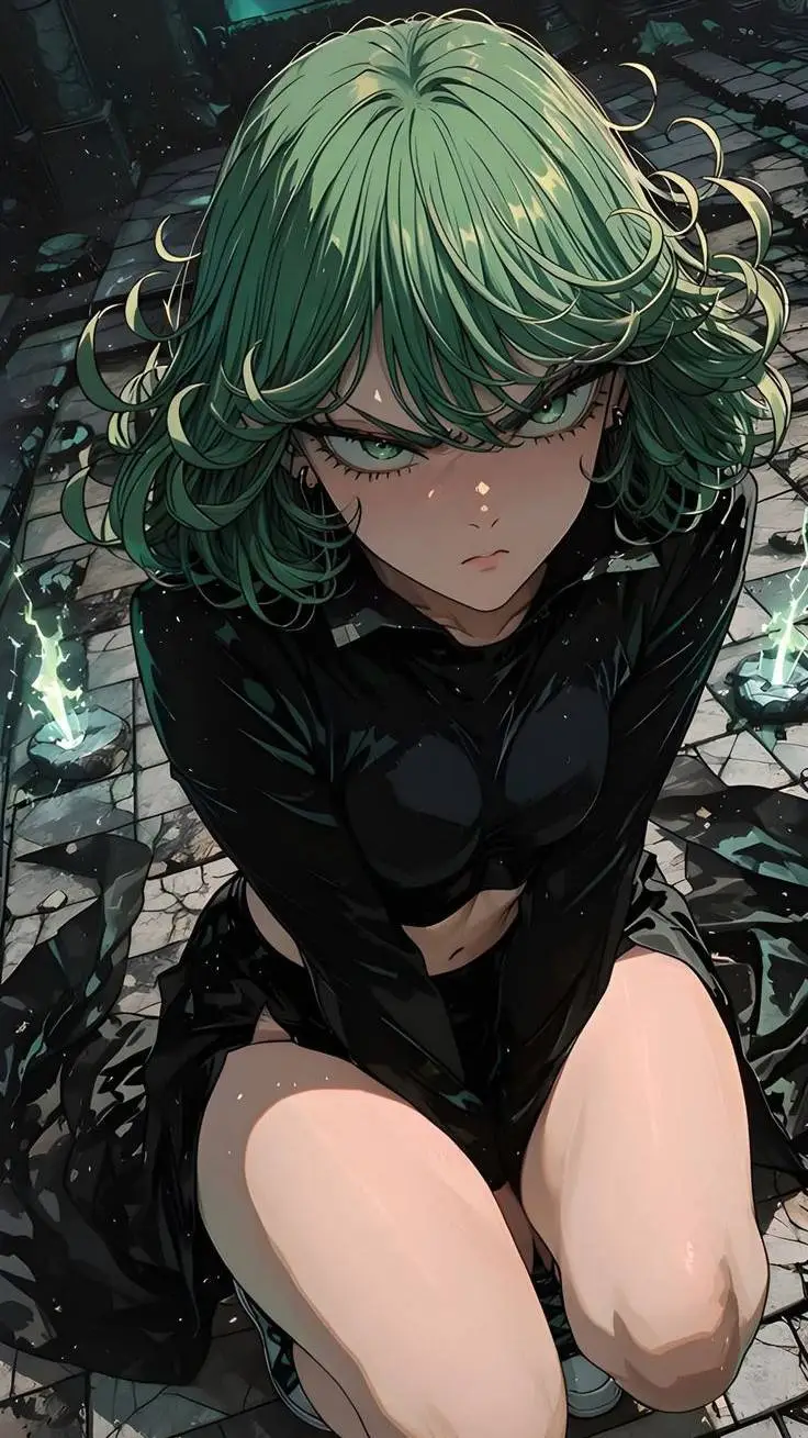 ai character: Tatsumaki  background