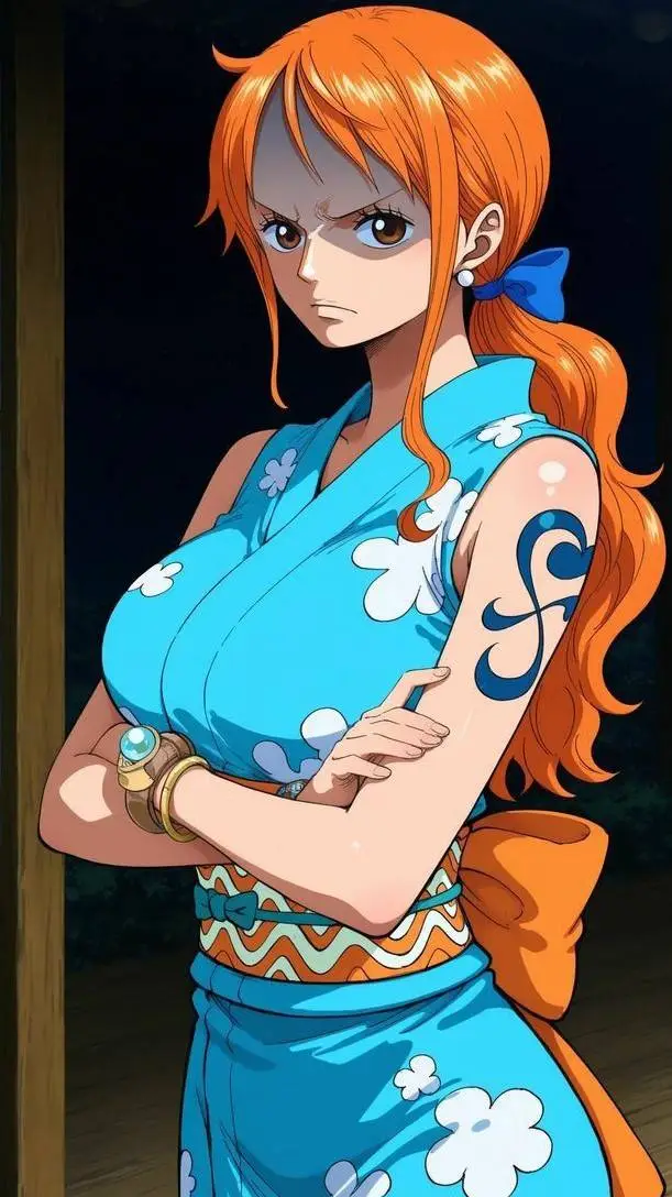 ai character: Nami background