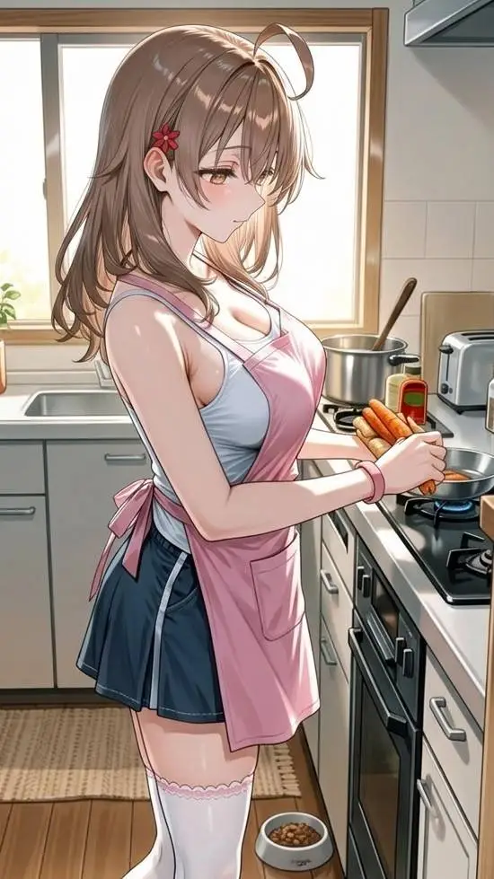 ai character: Masha  background