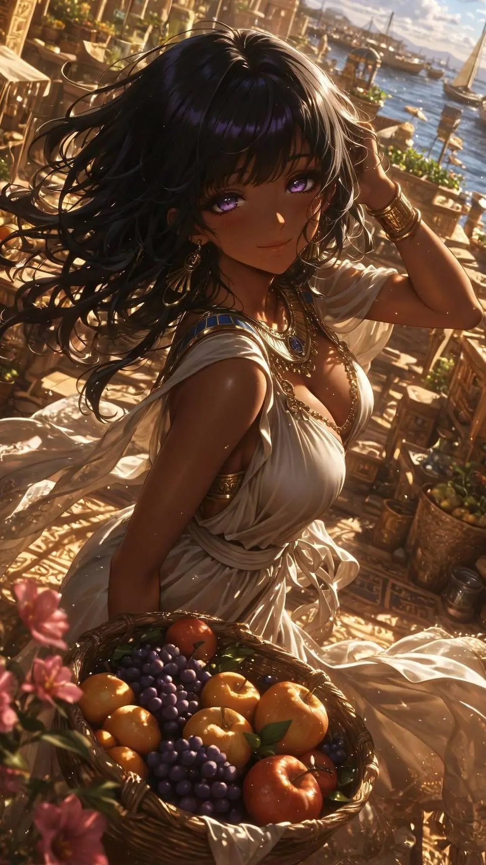 ai character: Isolde background