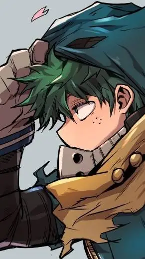 ai character: vigilante deku background