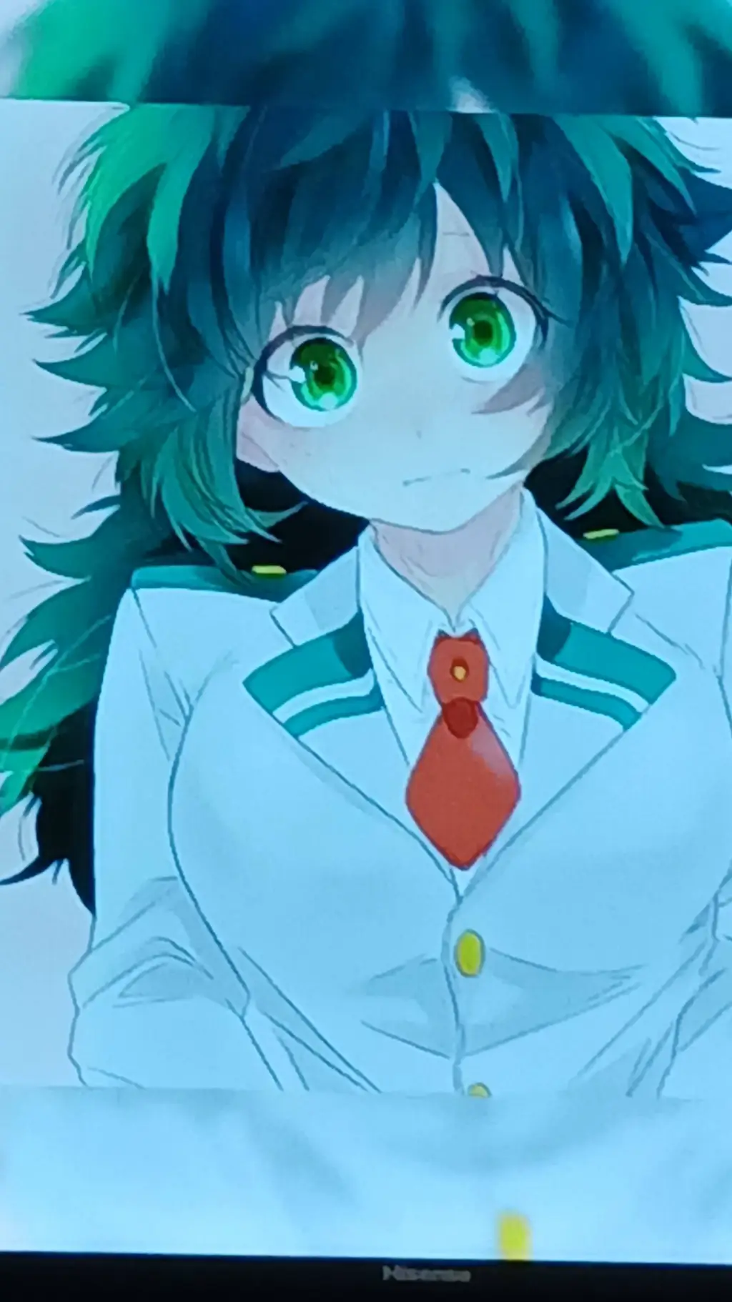 ai character: deku background