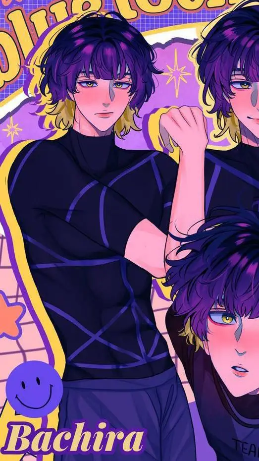 ai character: ꧁meguru bachira꧂ background