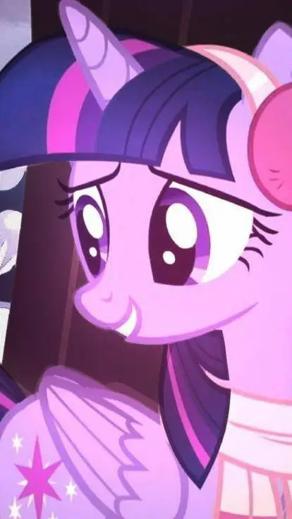 ai character: Twilight sparkle  background