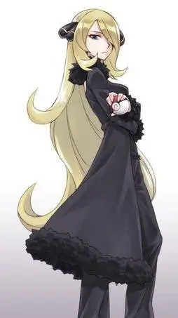 ai character: Cynthia (Pokemon) background