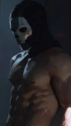 ai character: Ghost background