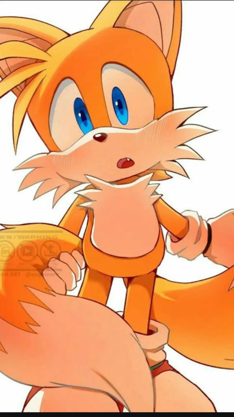 ai character: tails  background