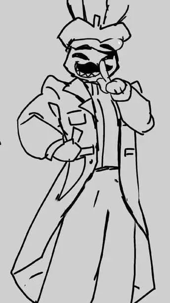 ai character: !!,,Barney,,!! background