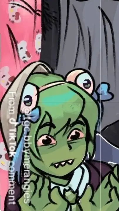 ai character: Froggydude background