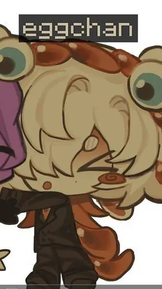 ai character: Eggchan(Egg) background