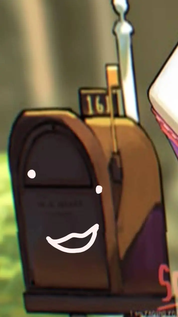 ai character: Blake the mailbox background