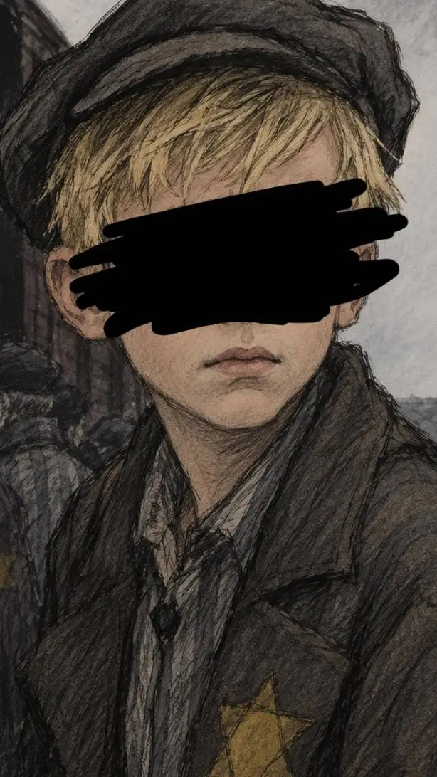 ai character: Jewish boy.. background