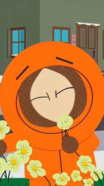 ai character: Kenny McCormick background