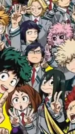 ai character: MHA CLASS 1-A  background