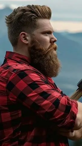 ai character: bear background