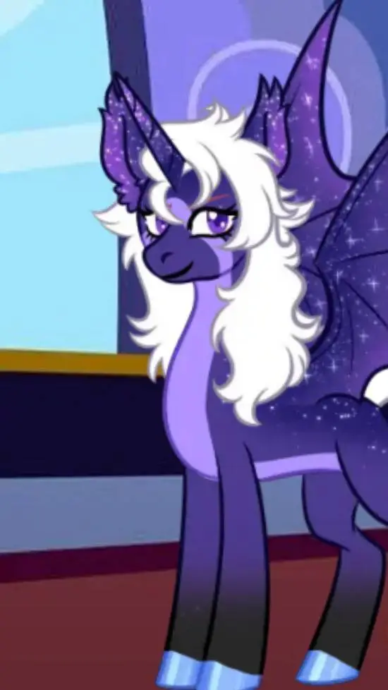 ai character: MLP: Necro-Anomaly background