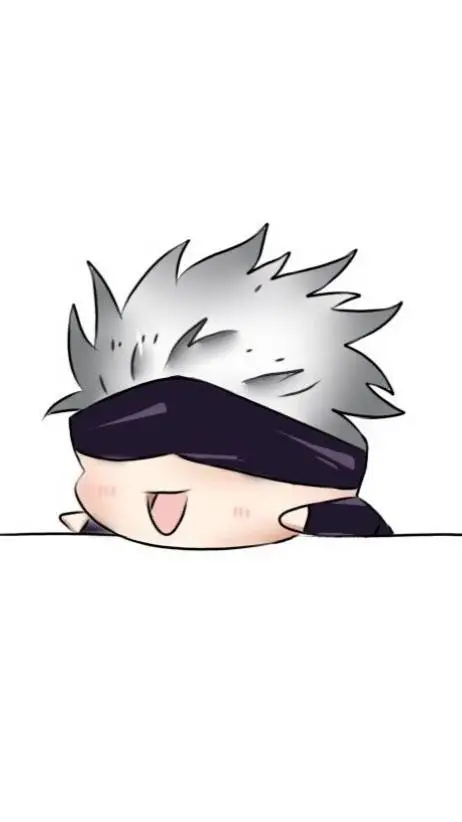 ai character: Lil chibi gojo:3 background
