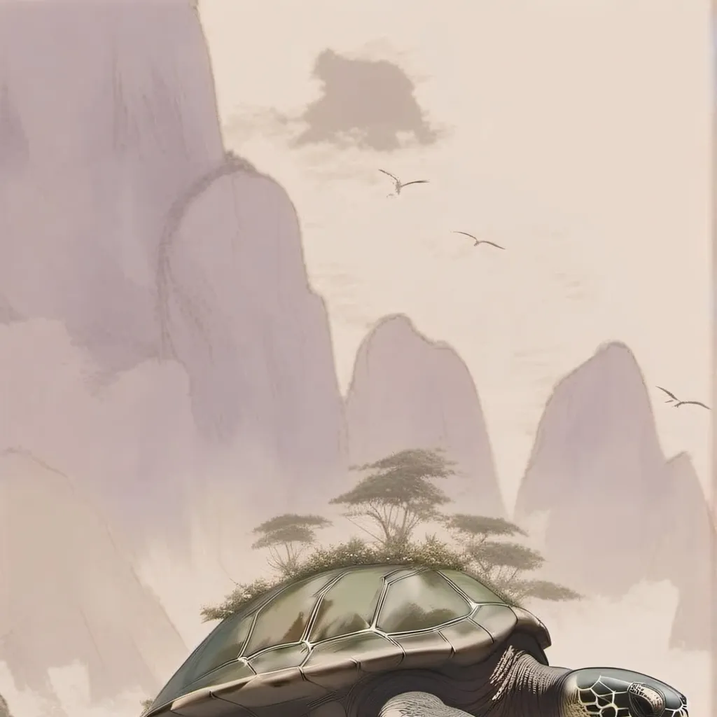 chat with ai character: Turtle island 