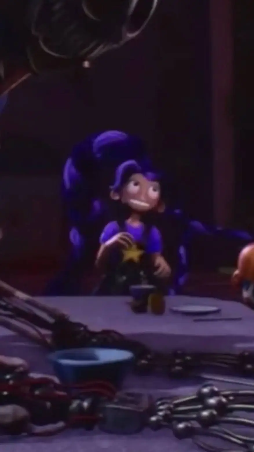 ai character: Tea party background