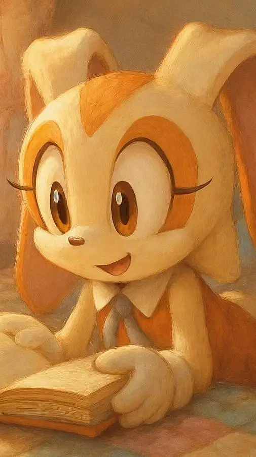 ai character: Cream.exe  background